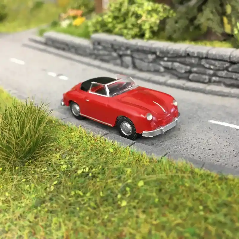 Porsche 356 Cabriolet - HO 1/87 - WIKING 016003 Certifié