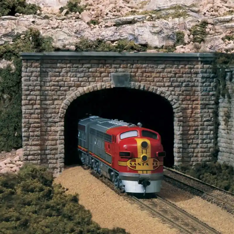Quantité Limitée Entrée de tunnel double voies-HO 1/87-WOODLAND SCENICS C1257