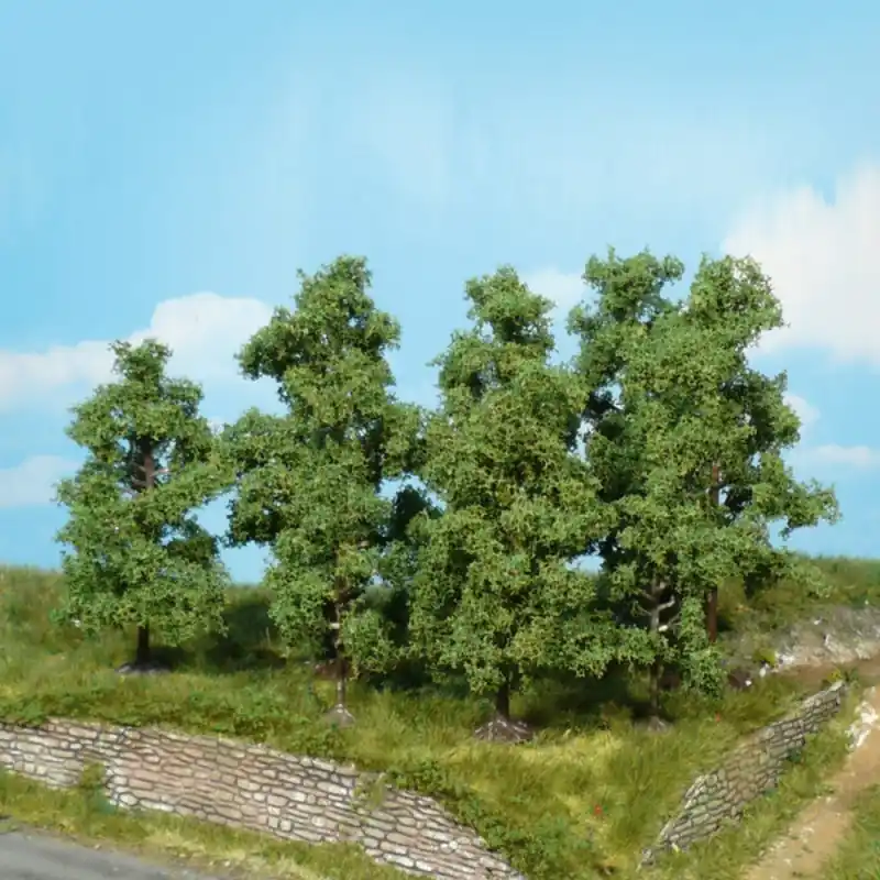 4 arbres fruitiers 9 à 11 cm de haut - HEKI 1731 Paiement Sécurisé
