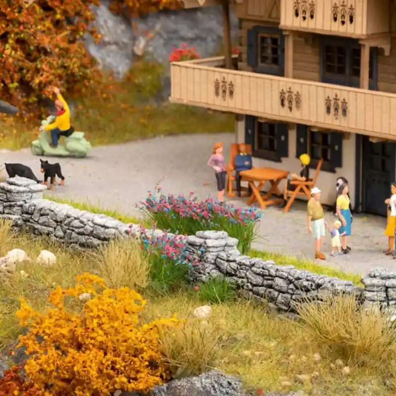 Bon Plan Murs de Granit 104cm -HO 1/87- NOCH 58280