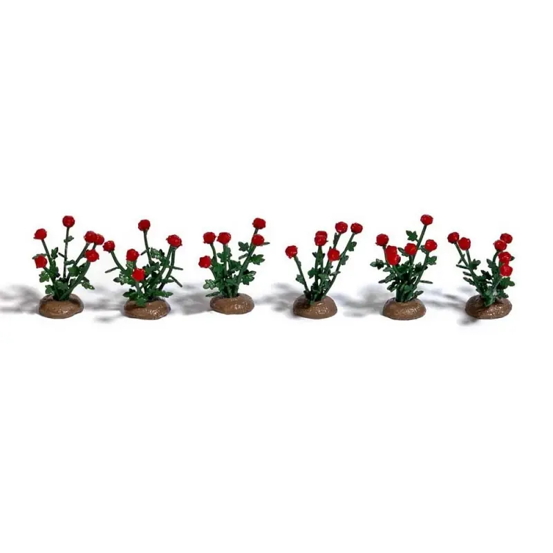 6 Rosiers - BUSCH 1241 - HO 1/87 Prix Choc