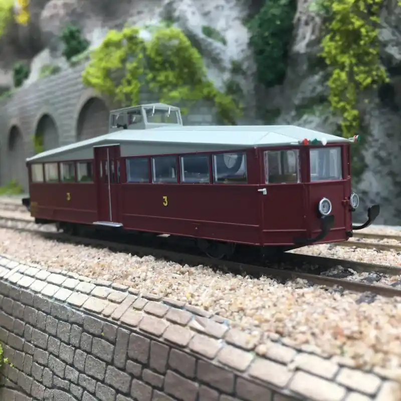 Autorail CGC ZZGC10004 Ep II-III SNCF-HO 1/87-NOVATEUR 20006 Prix Cassé