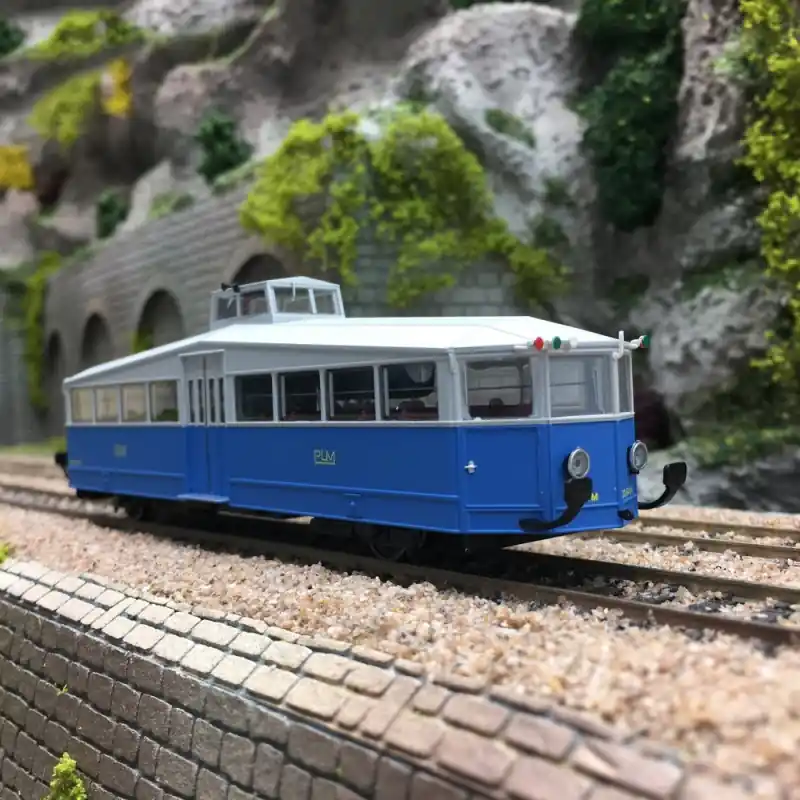 Livraison Express Autorail CGC ZZr64 B 1 Ep II-III PLM-HO 1/87-NOVATEUR 20000
