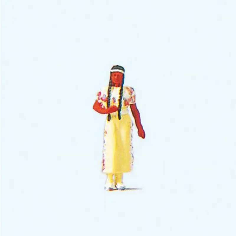 Livraison Express Indienne / Squaw Unitaire -HO 1/87-PREISER 29040