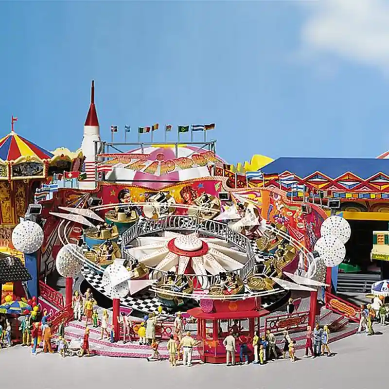 Promotion Manège "Flipper" (Motorisé) - Fête Foraine-HO-1/87-FALLER 140439
