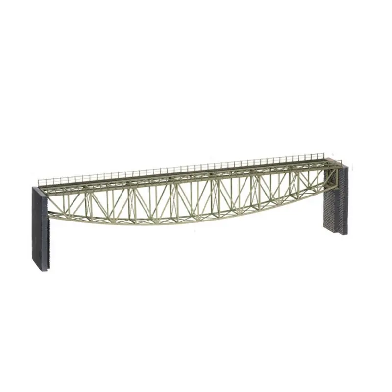 Long Pont Arche Inversée en treillis d‘acier 1 voie -HO-1/87- NOCH 67028 Jusqu'à Épuisement Des Stocks