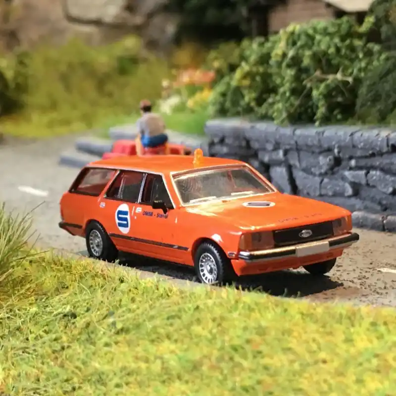 Pas Cher Ford Granada II Break de Service-HO 1/87-BREKINA 19511