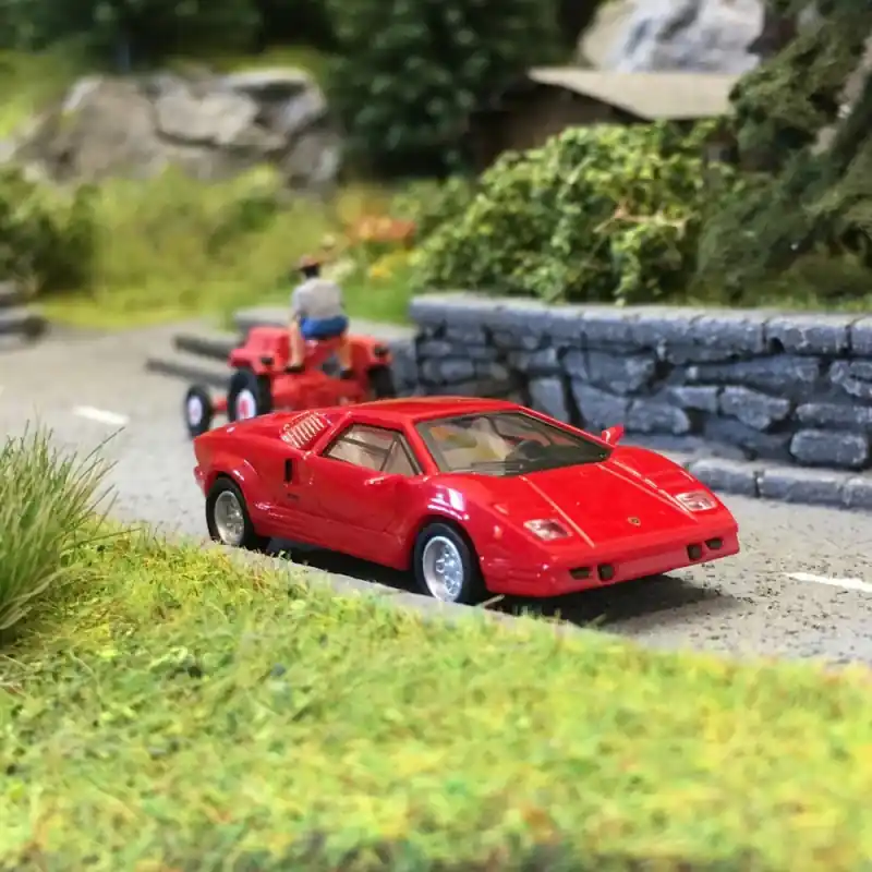 Lamborghini Countach 25e Anniversaire-HO 1/87-RICKO 38441 Nouveauté