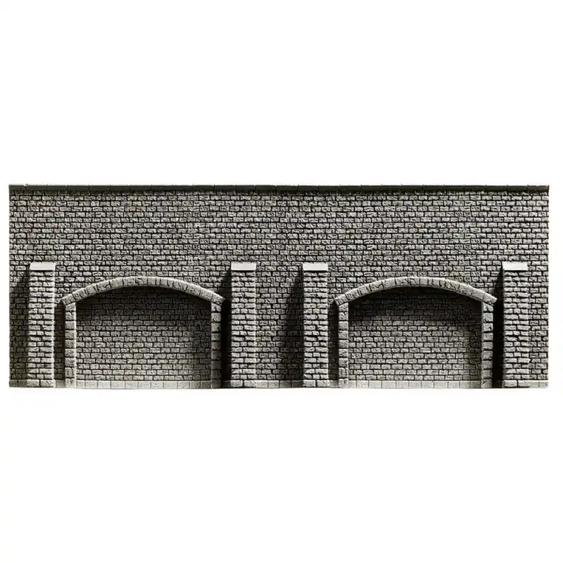 Offre Limitée Mur d‘arcade type pierres -HO 1/87- NOCH 58058