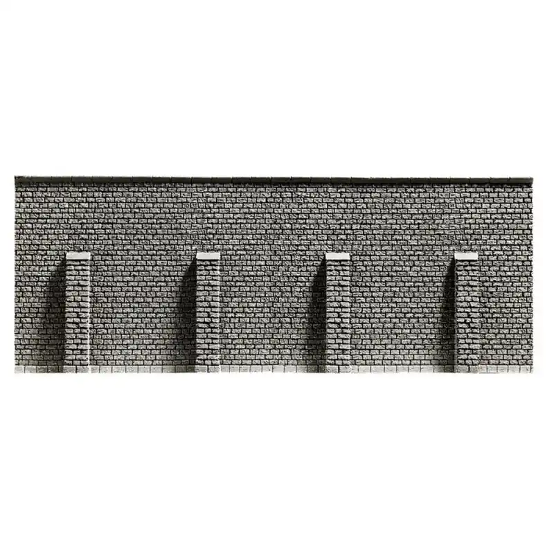 Expédition Rapide Mur de soutènement type pierres -HO 1/87- NOCH 58056