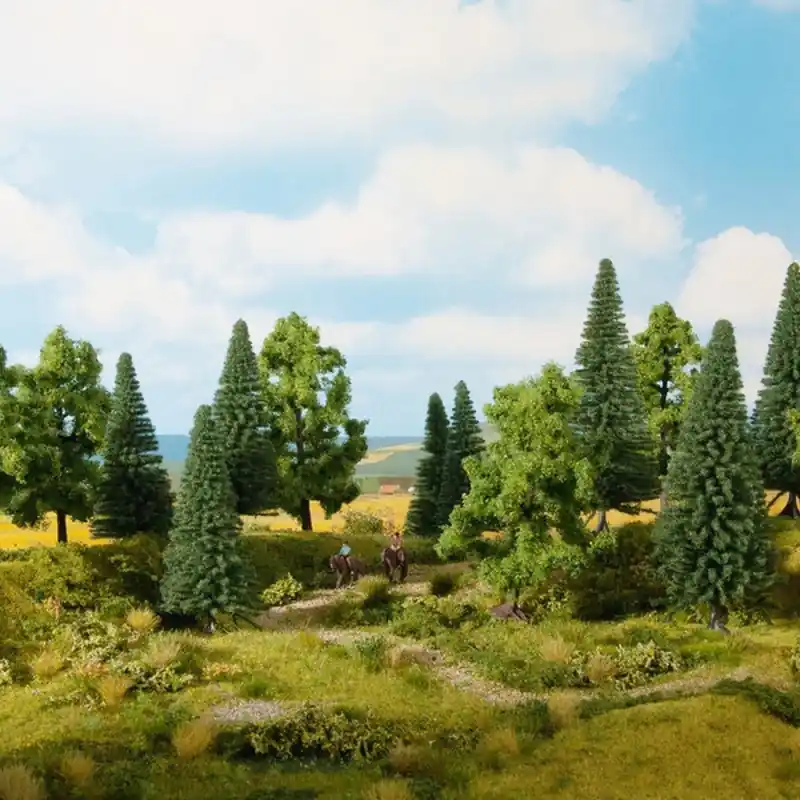 Jusqu'à Épuisement Des Stocks Forêt Mixte 16 pièces 10-14 cm de haut - NOCH 24621