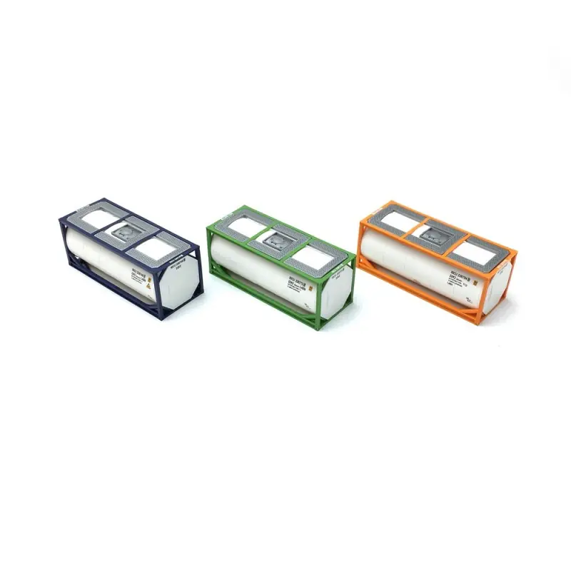 3 Containers / Citernes-HO 1/87-ROCO 05216 Nouvel Arrivage