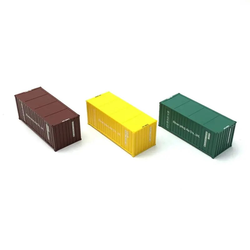 Top Vente 3 Containers 20‘-HO 1/87-ROCO 05217