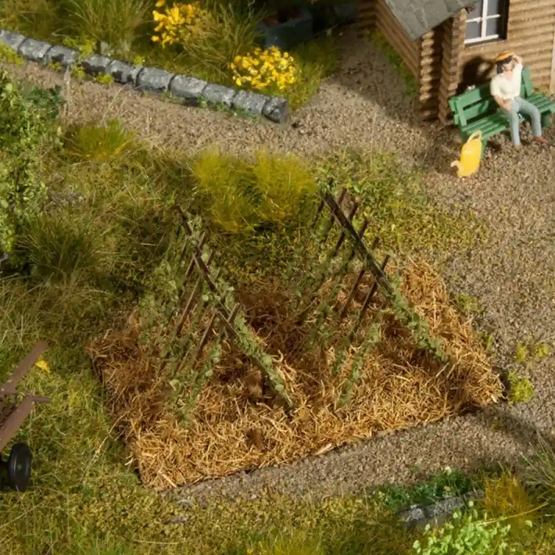 Satisfait Ou Remboursé 2 Treillages d‘Haricots-HO 1/87-NOCH 13225