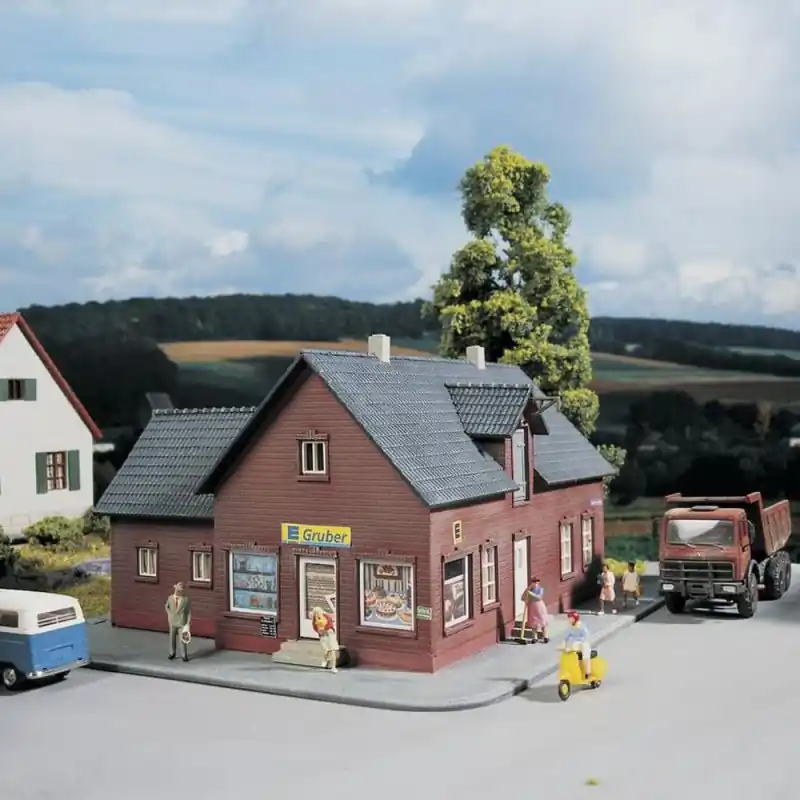 Magasin de proximité "Edeka"-HO 1/87-PIKO 61831 Livraison Express