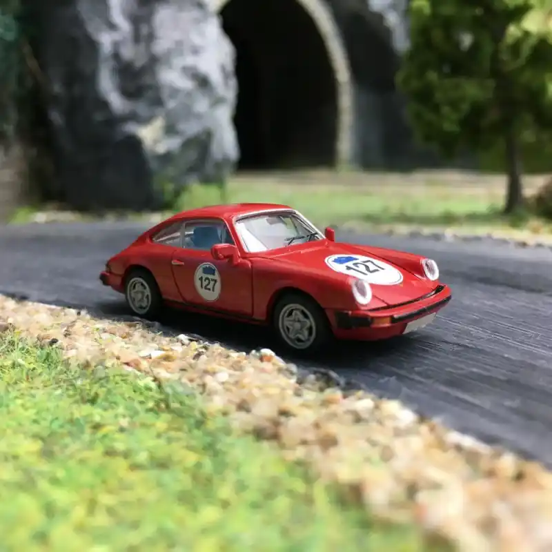 Porsche 911 G "Rallye" N°127-HO 1/87-BREKINA 16314 Remise