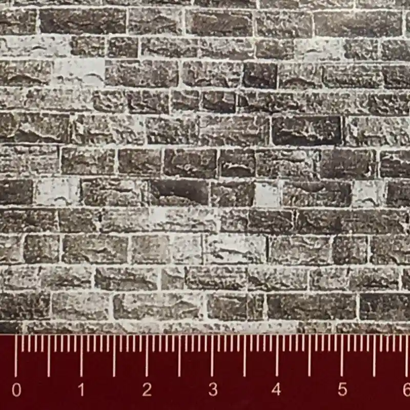 Longue plaque "Mur de Basalte" Souple -HO 1/87- NOCH 57720 Offre Limitée