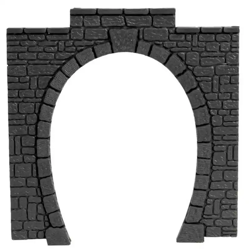 2 entrées de tunnel 1 voie -HO-1/87- NOCH 60010 Bon Plan