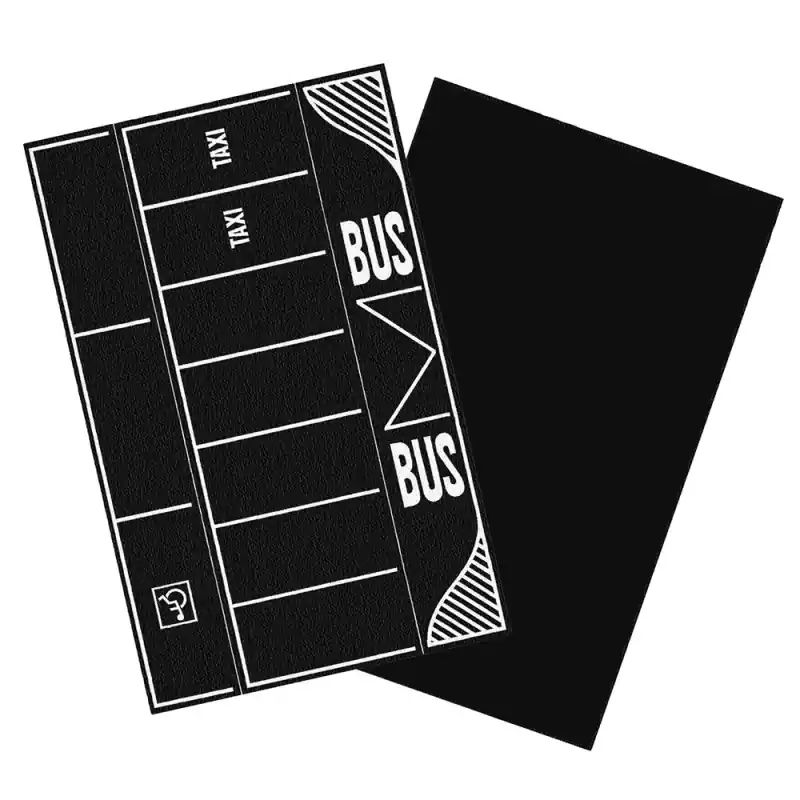 2 Feuilles pour parking gris fonçé souples et autocollantes-HO 1/87-NOCH 60718 Offre Du Jour
