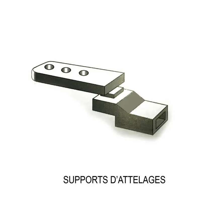 Supports attelages d‘adaptation NEM-1/87-RIBUTRAIN 85502 Offre Exclusive