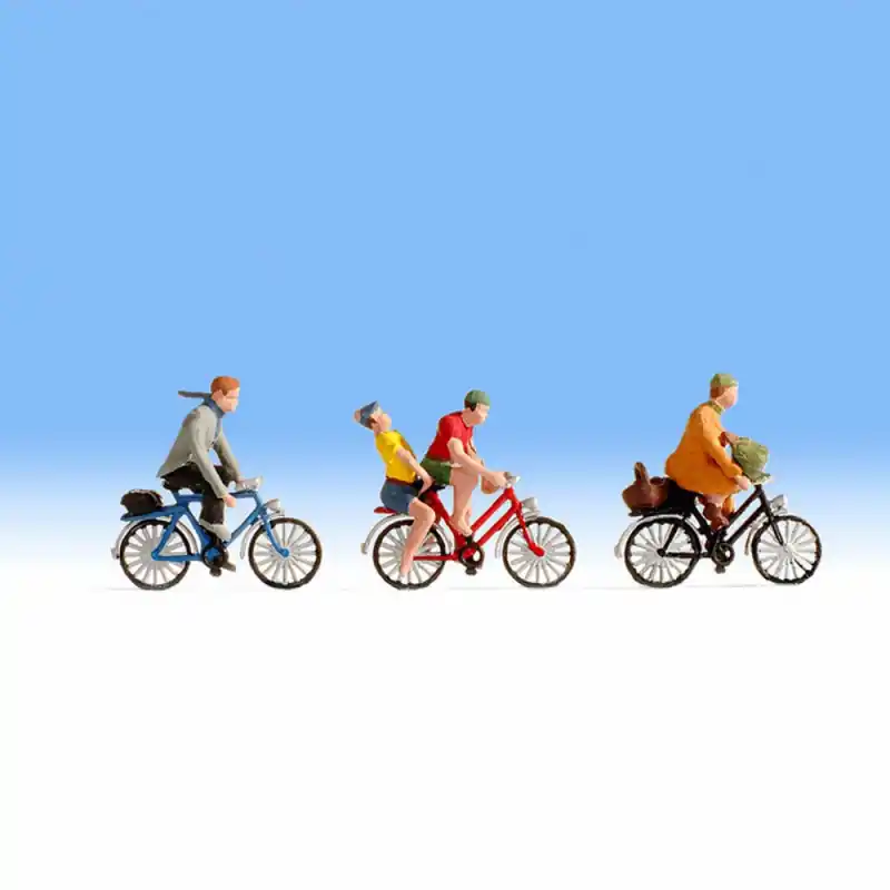 Commander Maintenant 3 cyclistes pour votre diorama-HO-1/87-1/87-NOCH 15898