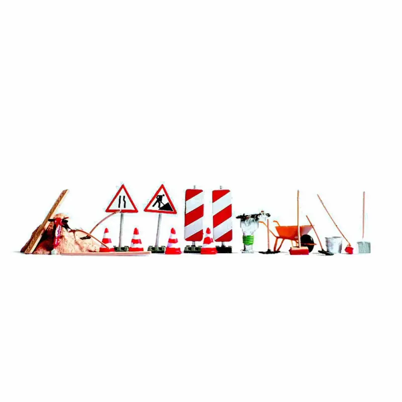 Must-Have Accessoires pour les travaux sur route-HO-1/87-NOCH 14805