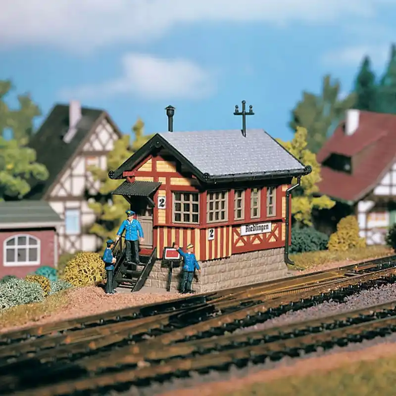 Acheter En Ligne Petit poste d‘aiguillage maquette à monter -HO-1/87-VOLLMER 45730