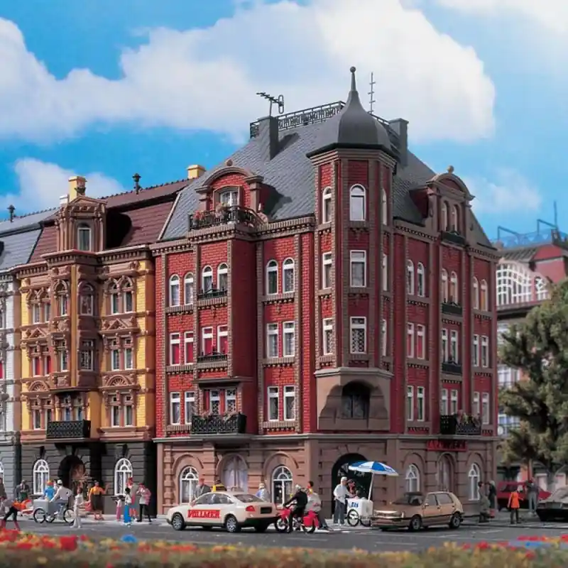 Acheter Direct Hôtel ou maison de ville d‘angle -HO-1/87-VOLLMER 43811