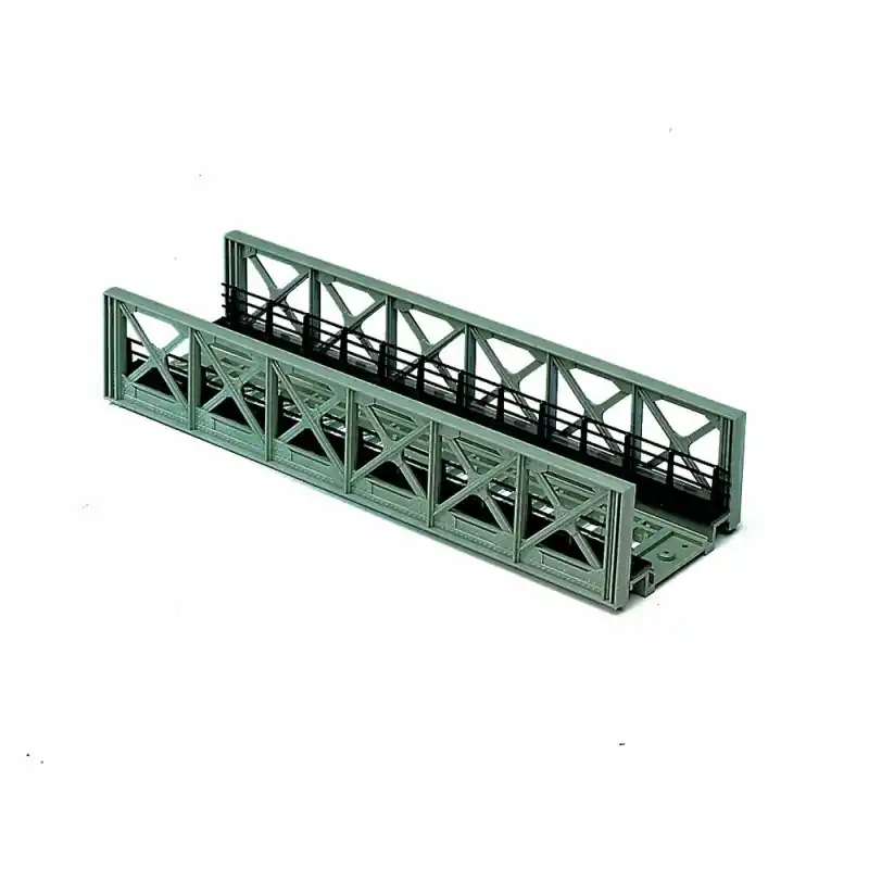 Promotion Pont caisson droit une voie type métallique-HO-1/87-ROCO 40080