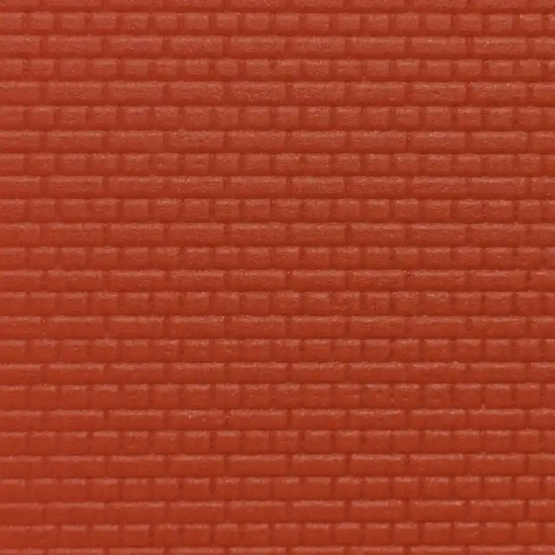 Plaque plastique mur en briques rouges-HO-1/87-KIBRI 34147 Solde