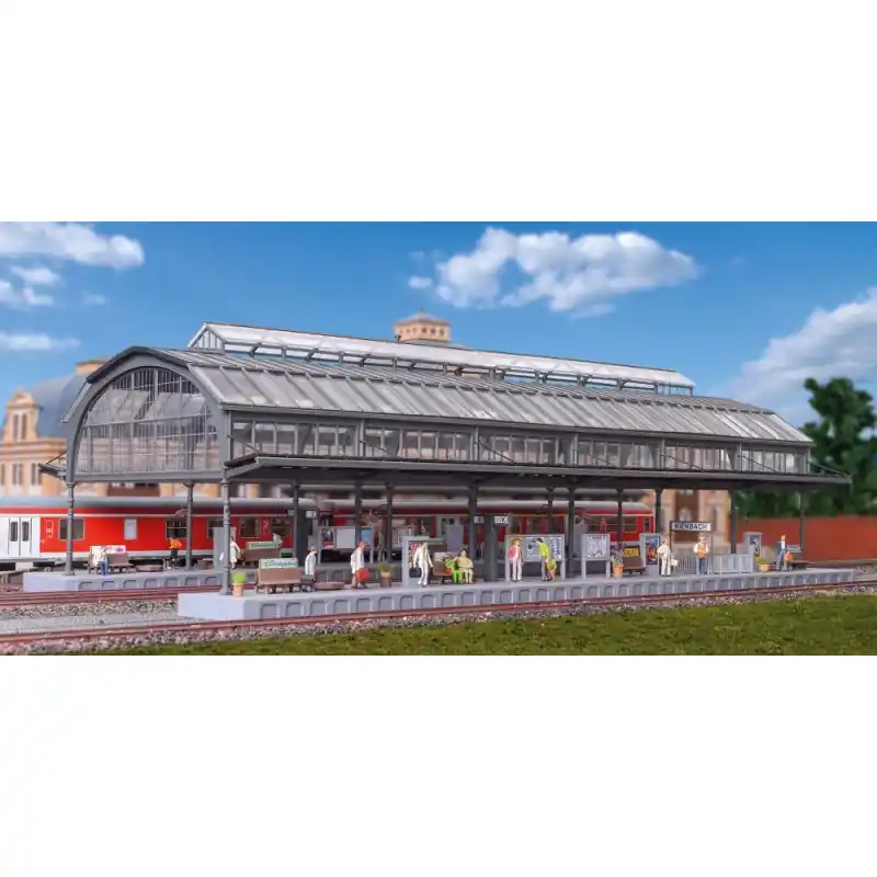 Verrière de Gare-HO-1/87-KIBRI 39568 Seulement Aujourd'hui