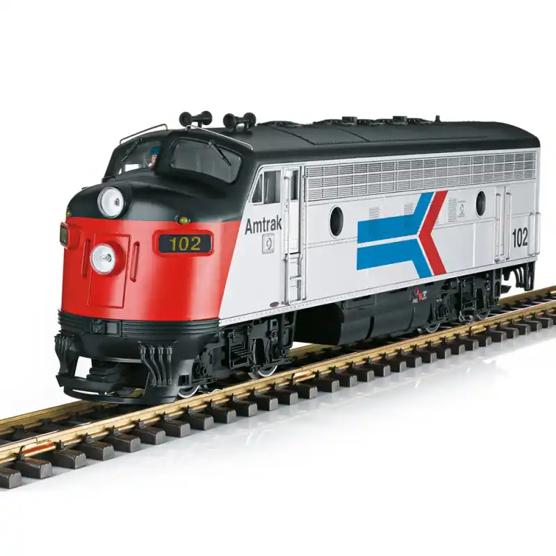 Dernier Modèle Locomotive diesel F7A 102 "Amtrak" US, Ep IV - LGB 21580 - G 1/22.5