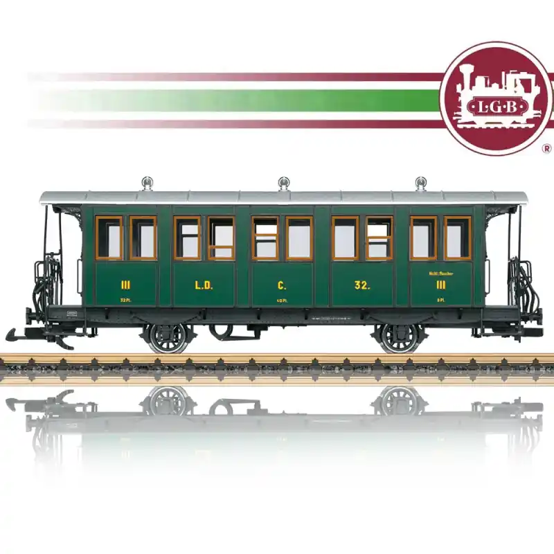 Voiture voyageur 3 CL RhB train de jardin-G 1/22.5-LGB 30341 Commander Vite