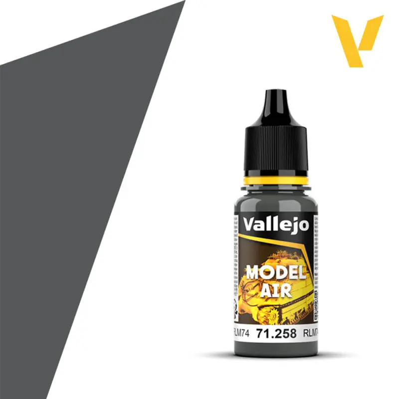 Offre Du Jour Gris Vert RLM74 N°147 - 18ml Model Air - VALLEJO 71.258