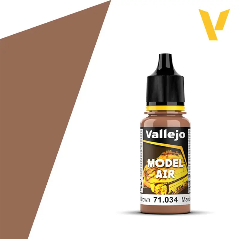 Brun Sable N°34 - 18ml Model Air - VALLEJO 71.034 Marque