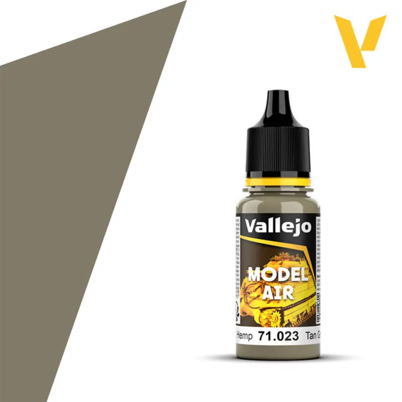 Vert Havane N°23 - 18ml Model Air - VALLEJO 71.023 Produit De Marque