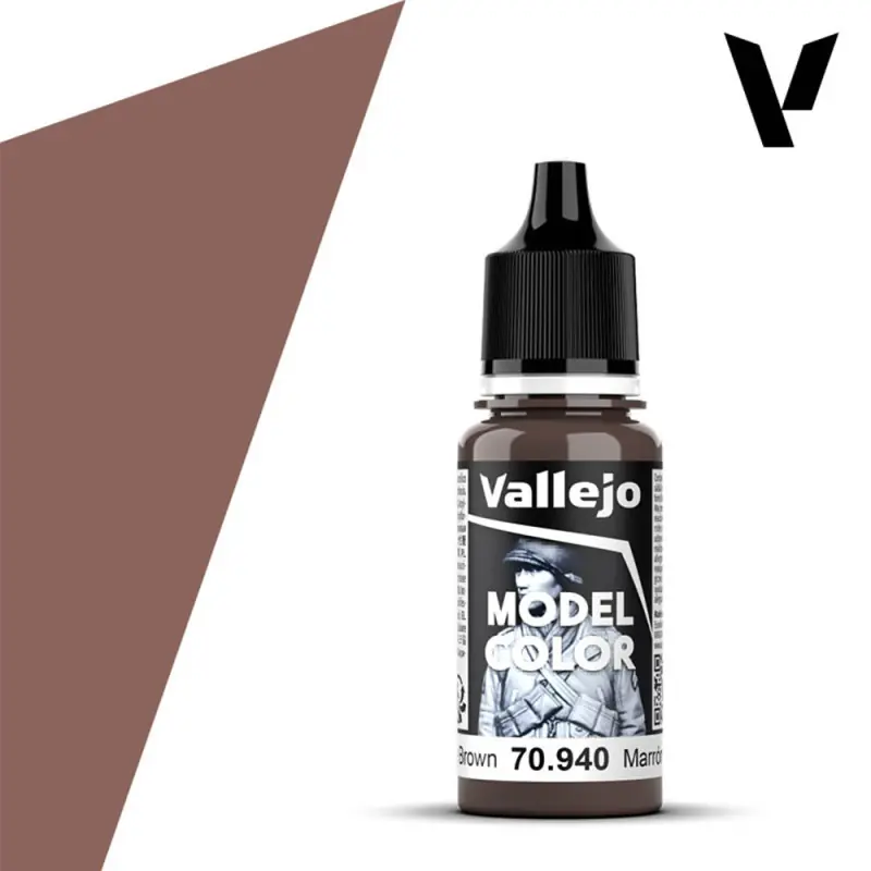 Cuir Marron N°153 - 18ml Model Color - VALLEJO 70.940 Promotion