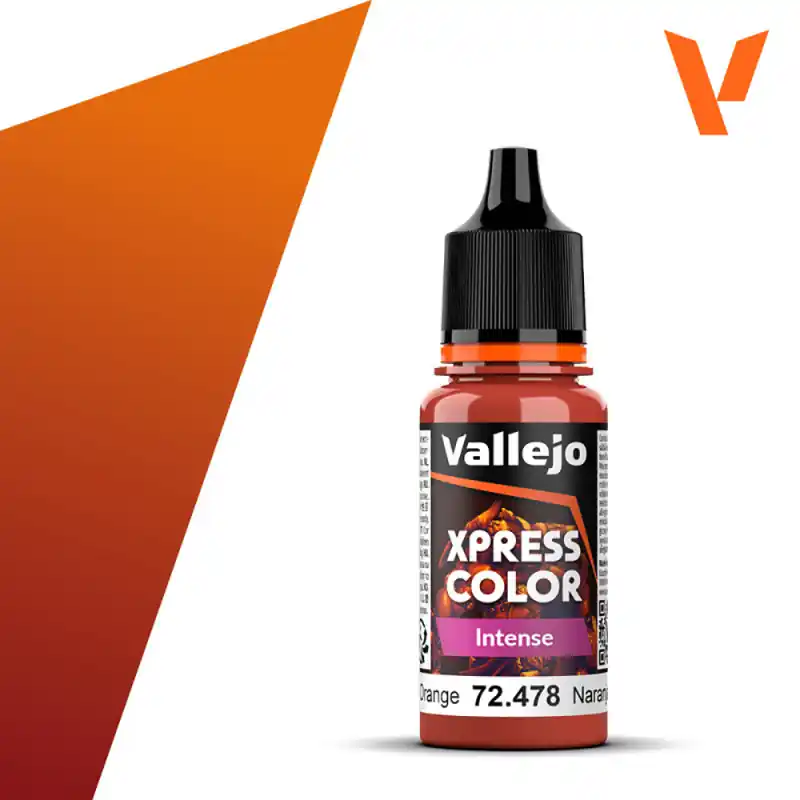 Nouvel Arrivage Orange phénix, 18ml Xpress Color Intense - VALLEJO 72.478-190