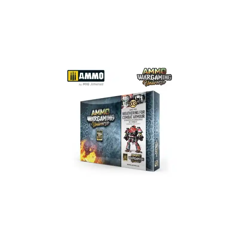 AMMO Wargaming Univers 03 - Armure de combat patinée - AMMO 7922 Dernière Chance
