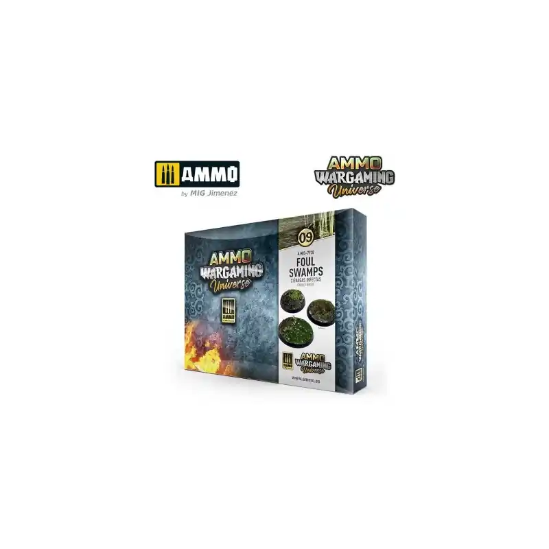 AMMO Wargaming Univers 09 - Marais immondes - AMMO 7928 Offre Spéciale