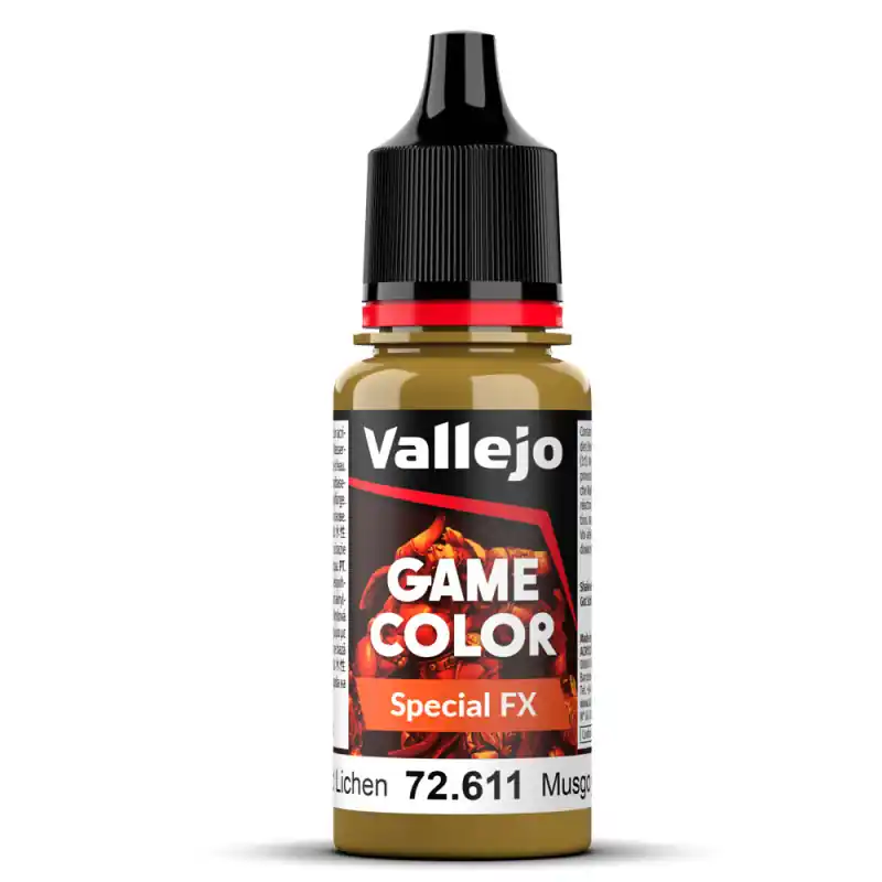 Peinture Acrylique, 17ml,Mousse et Lichen - VALLEJO 72611 Dernier Modèle