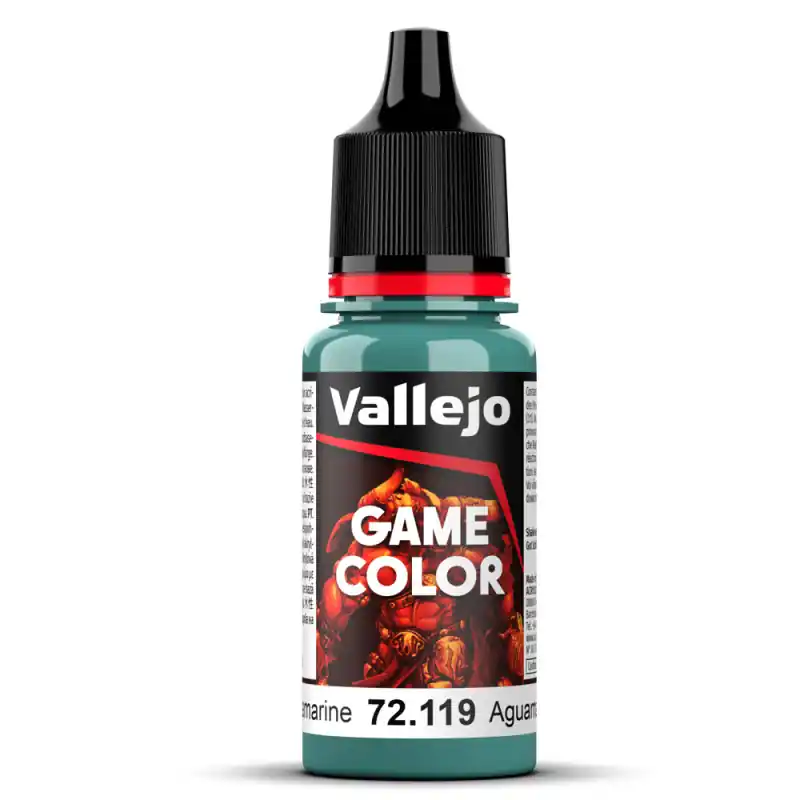 Populaire Peinture Acrylique, 17ml, Aquamarine - VALLEJO 72119