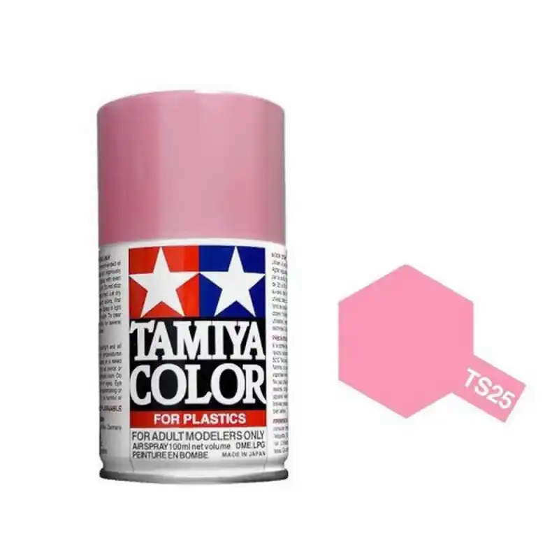 Prix Bas Rose Brillant Spray de 100ml - TAMIYA 85025 / TS25