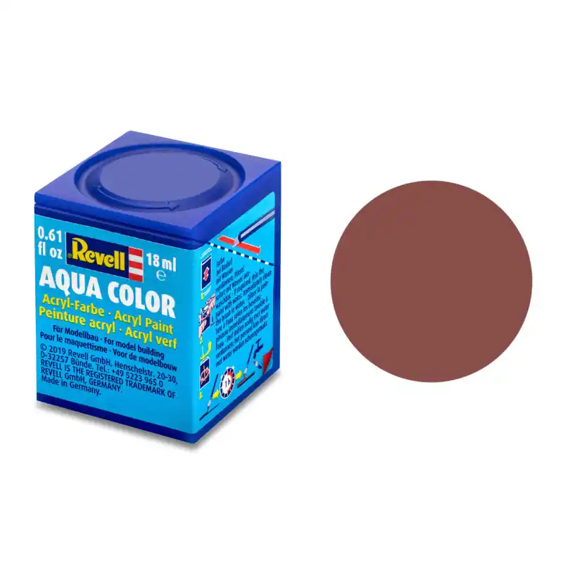 Promotion Saisonnière Rouille Mat, 18ml Aqua Color - REVELL 36183
