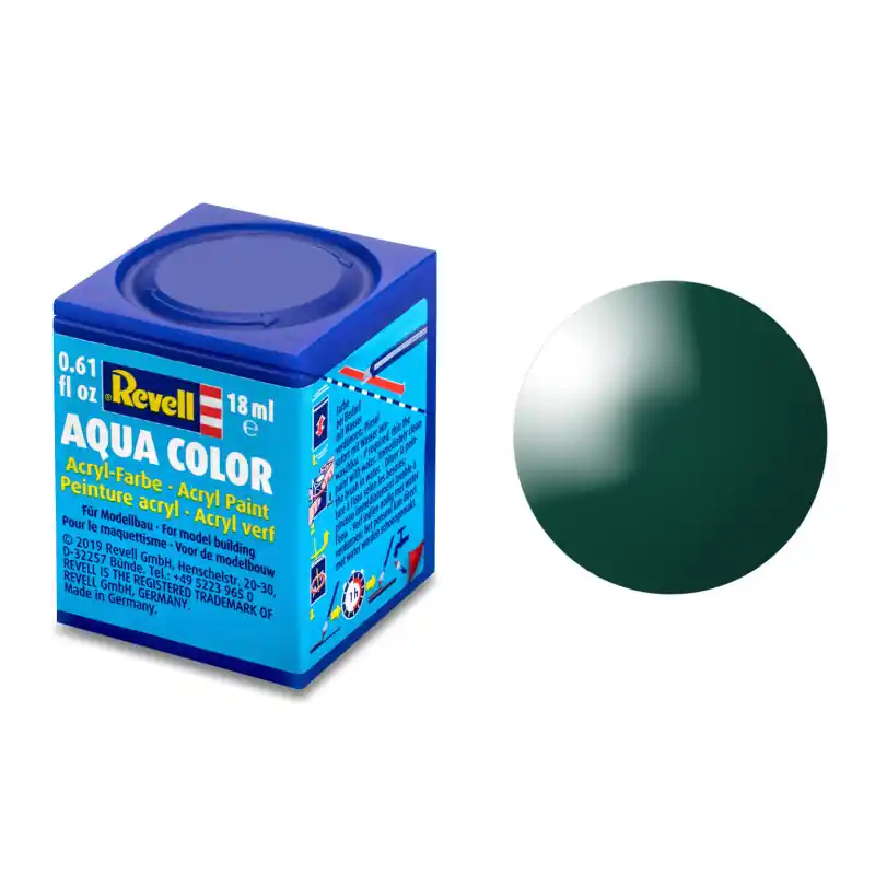 Vert Foncé Brillant, 18ml Aqua Color - REVELL 36162 Achetez Aujourd'hui