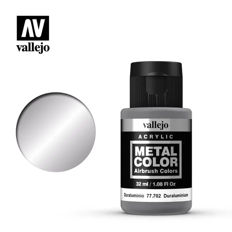 Commander Vite Peinture Duralumin, Metal Color 32 ml - VALLEJO 77702