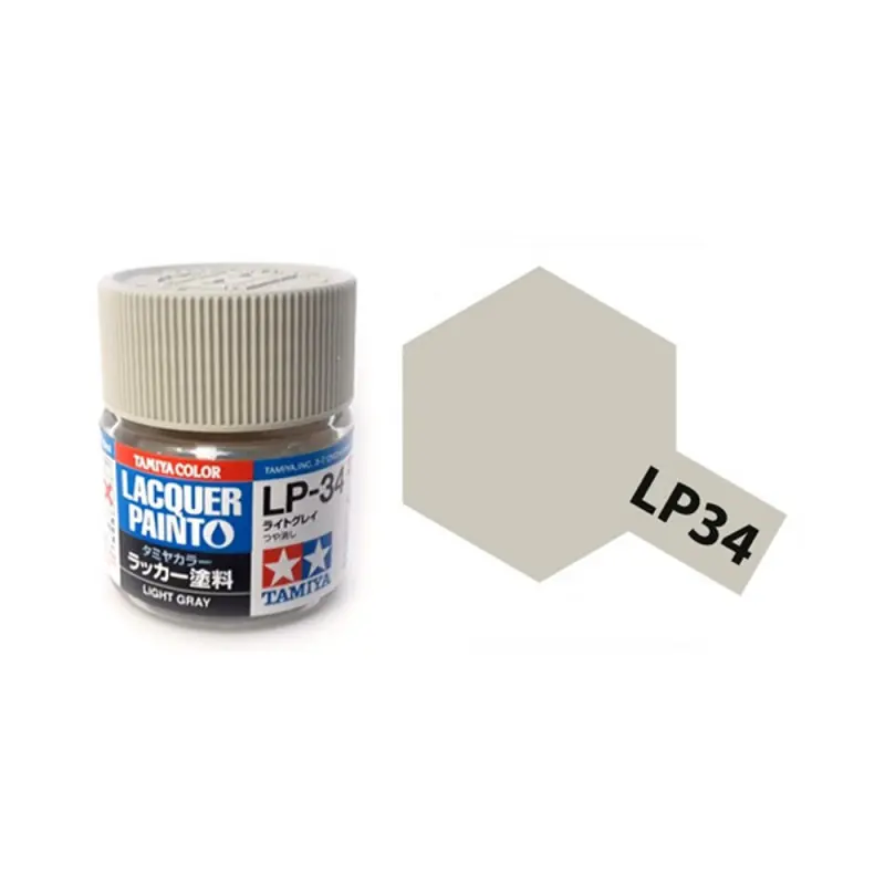 Gris Clair US Navy mat pot de 10ml - Lacquer Paint - TAMIYA LP34 Retour Gratuit