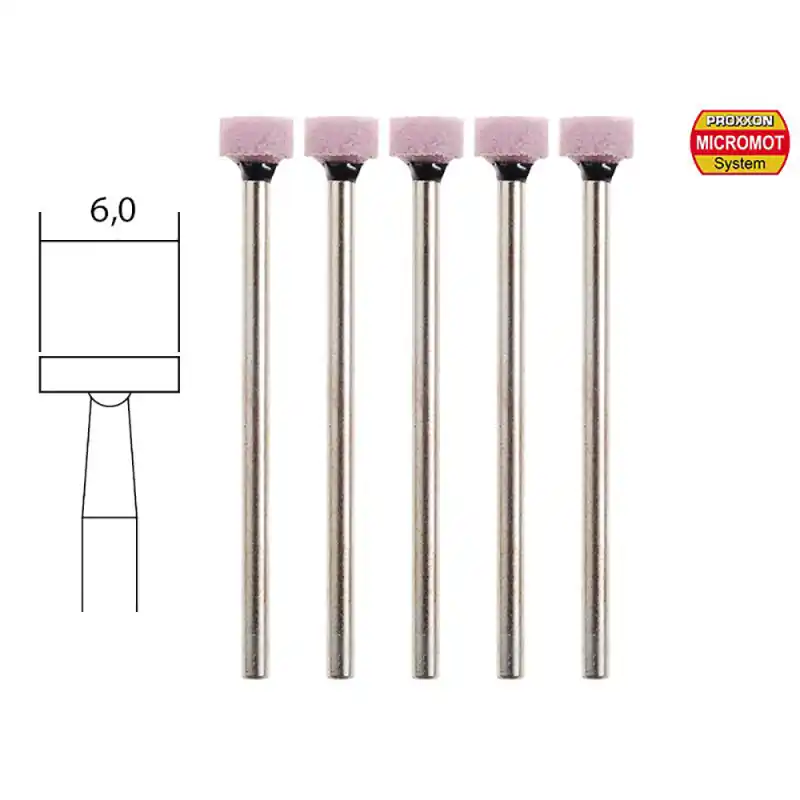 Promotion Saisonnière Meule, corindon rose Ø6mm (x5) - PROXXON 28776