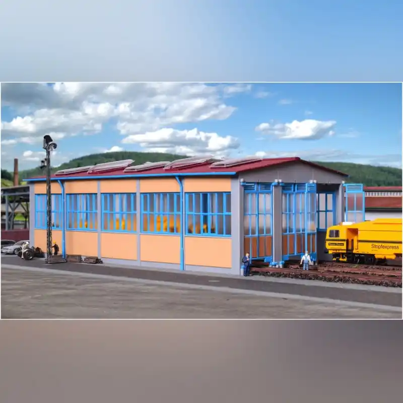 Hangar à Locomotive, 3 voies-HO 1/87-KIBRI 39450 Offre Exclusive