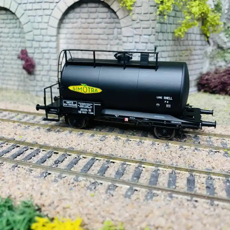 Populaire Wagon citerne Z(P) "SIMOTRA", SNCF, Ep III - BRAWA 50055 - HO 1/87